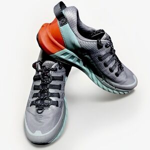 Merrell Women's 7 Morphlite Running Shoes J066912 Gray Orange Hybrid Trail